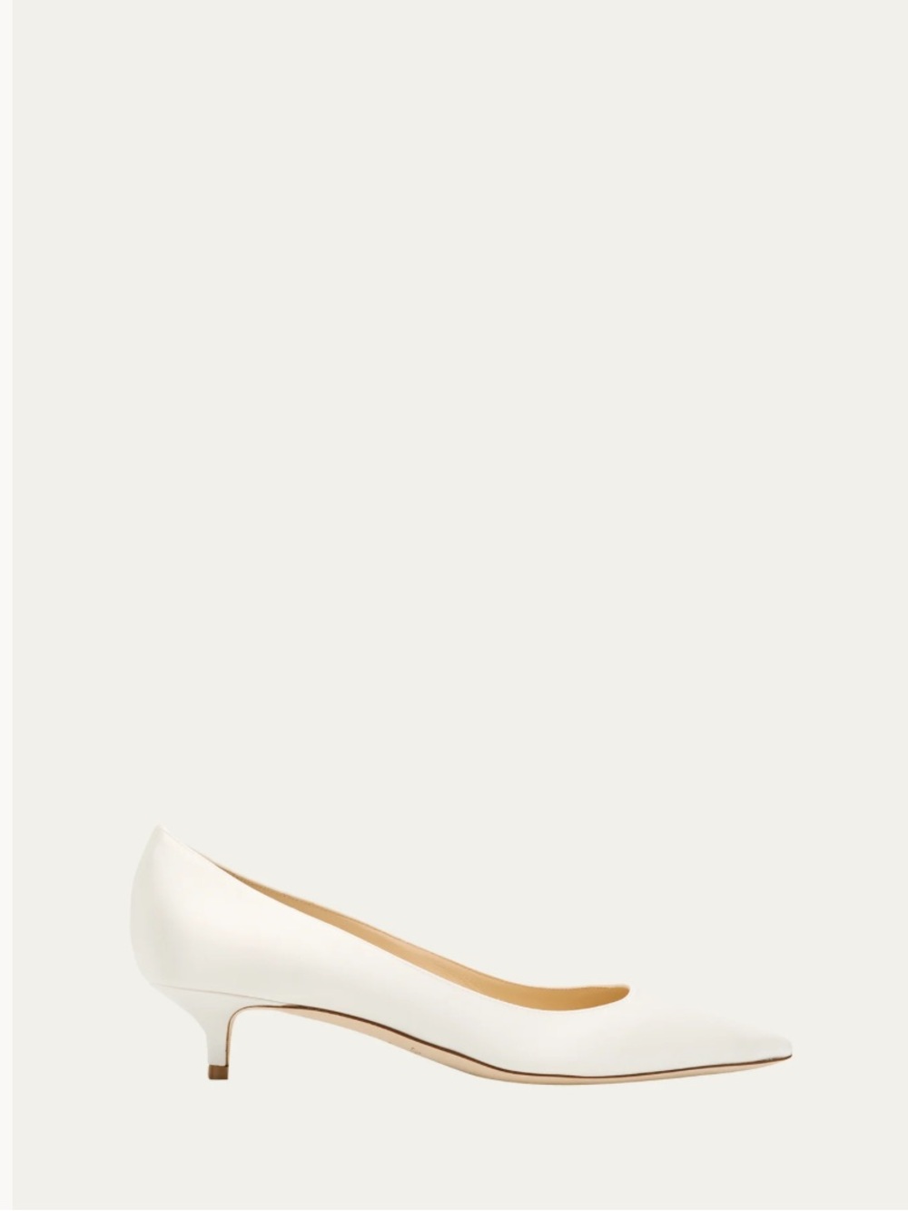 Jimmy Choo Amelia Satin kitten-heel pumps - Picture 7 of 7